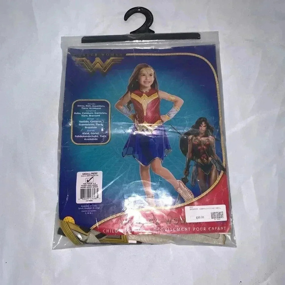 Wonder Woman Movie Child's Value Costume, Small PETIT 4/6 KIDS - Picture 1 of 5